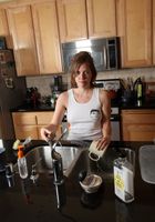 Hairy Anna cleans the kitchen, Anna (ann117) ATK Petites: Anna (Hairy Anna cleans the kitchen)
