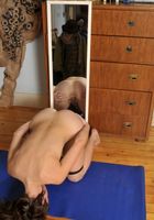 Hairy coed Bonny does some Yoga splits, Bonny (bon014) ATK Archives: Bonny (Hairy coed Bonny does some Yoga splits)