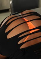 Ebony Kristy strips off her panties, Kristy Tiffin (bro033) ATK Exotics: Kristy Tiffin (Ebony Kristy strips off her panties)